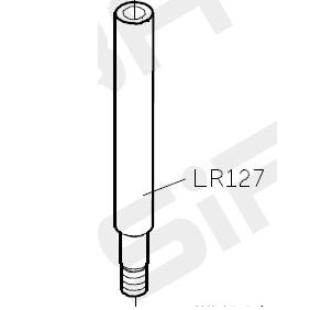Siruba 818F-RM Стержень мех-ма обрезки LR127 (LR149) (original)