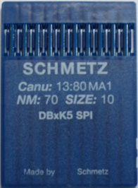 Игла Schmetz DBxK5  SPI № 70/10