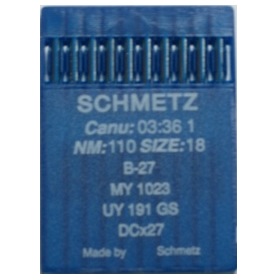 Игла Schmetz DCx27 № 110/18