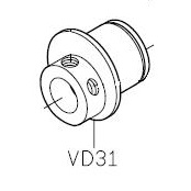 Siruba VC008 Эксцентрик VD31 (original)