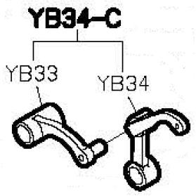 Siruba YF-616 Нитепритягиватель в сборе YB34-C (original)