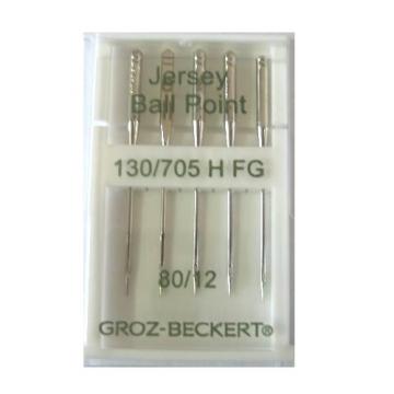 Игла Groz-beckert 130/705H FG №  80 (5 шт/уп)